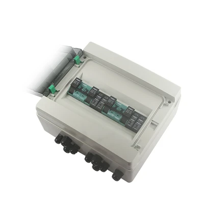 Caixa Solar Comniner 1 entrada e 1 saída 550V